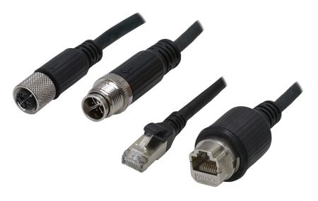 IP-67 Rated M12 to - M12 Industrial Ethernet